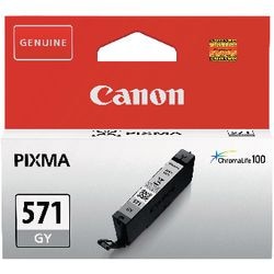 Inktcartridge canon cli-571gy grijs