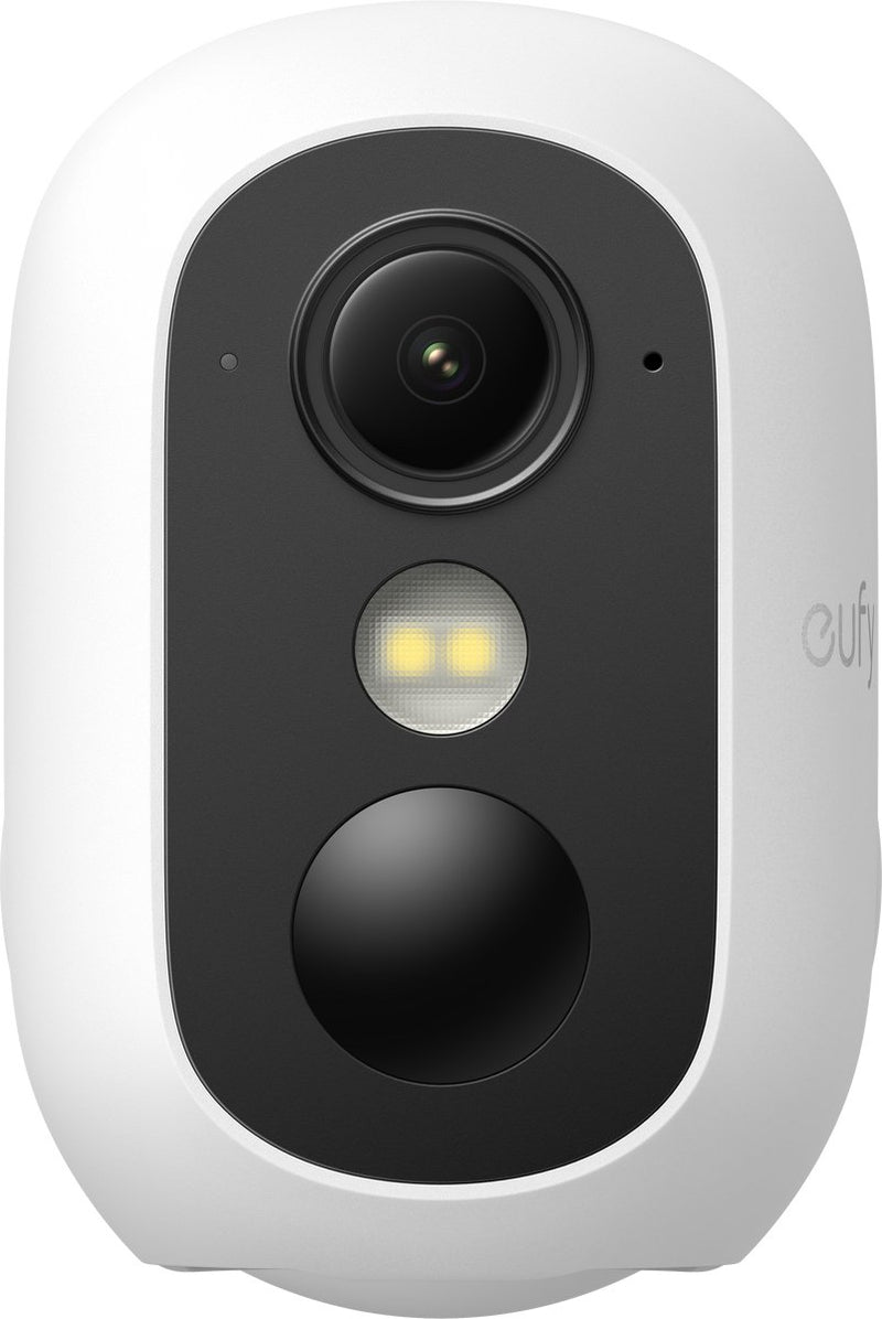 Eufy security cam c35 - wit - draadloze beveiligingscamera - voor buiten en binnen - magnetische bevestiging - kleurennachtzicht - lokale opslag - geen maandelijkse kosten - ip67 - gezichtsherkenning