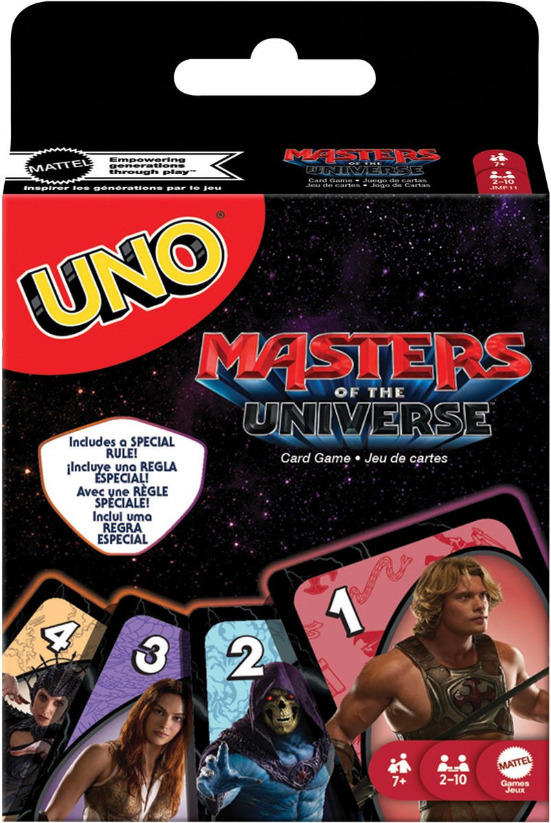 Mattel games uno masters of the universe 2026 movie - kaartspeel