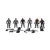 Politie figuren set 6 stuks