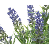 Decoris kunstbloem lavendel 13x13x34cm paars - afbeelding 2