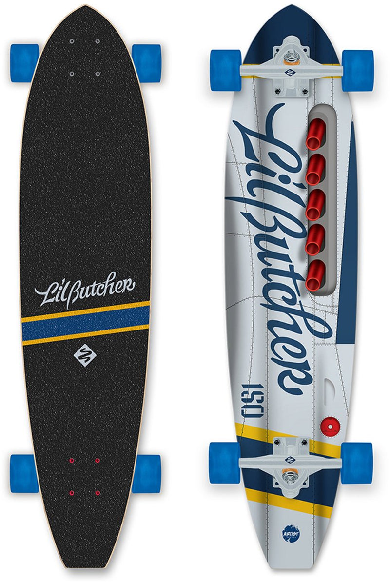 Streetsurfing street surfing cut kicktail longboard 36 lil butcher