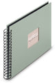 Hama spiraal fotoalbum - fine art - 28x24 - 50 pagina's - salie