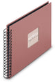 Hama spiraal fotoalbum - fine art - 28x24 - 50 pagina's - terracotta