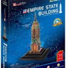 Cubic fun 3d puzzel empire state building met led verlichting
