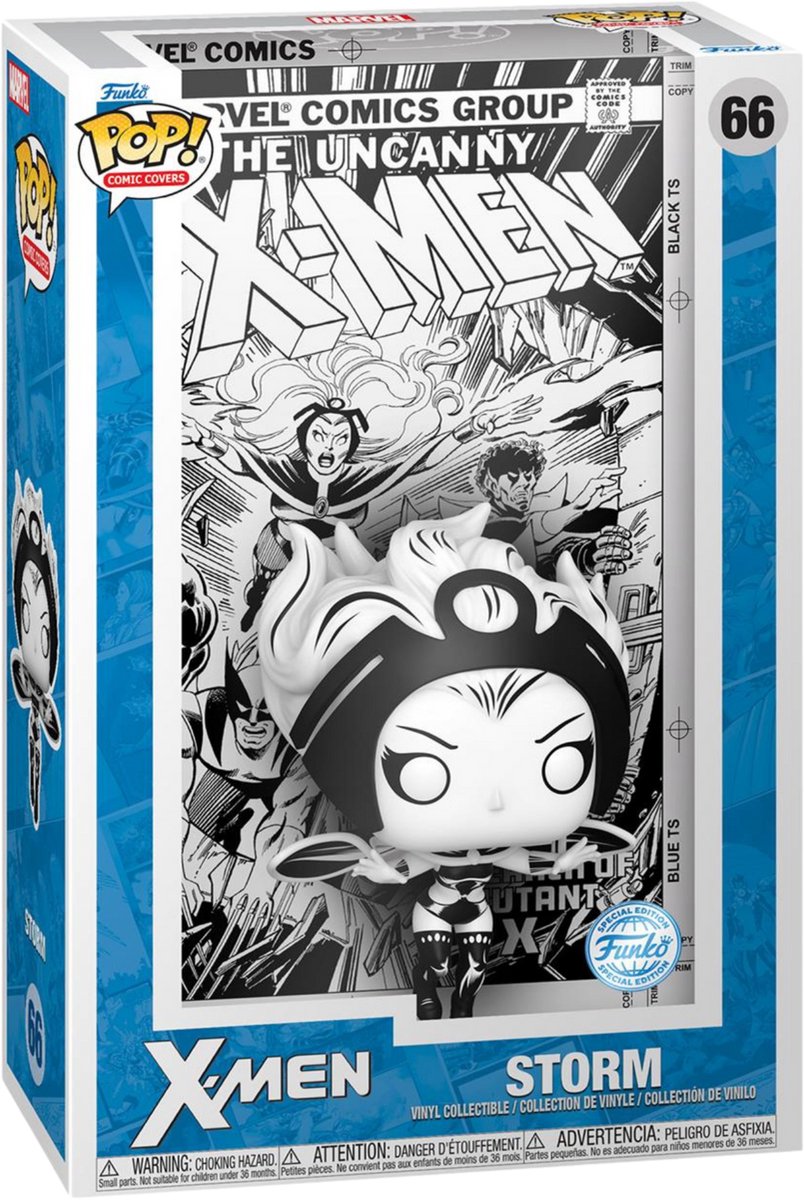 Funko pop! marvel comic cover: x-men - storm 66 exclusive