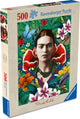 Ravensburger – frida kahlo, bloeiende fantasie – legpuzzel – 500 stukjes