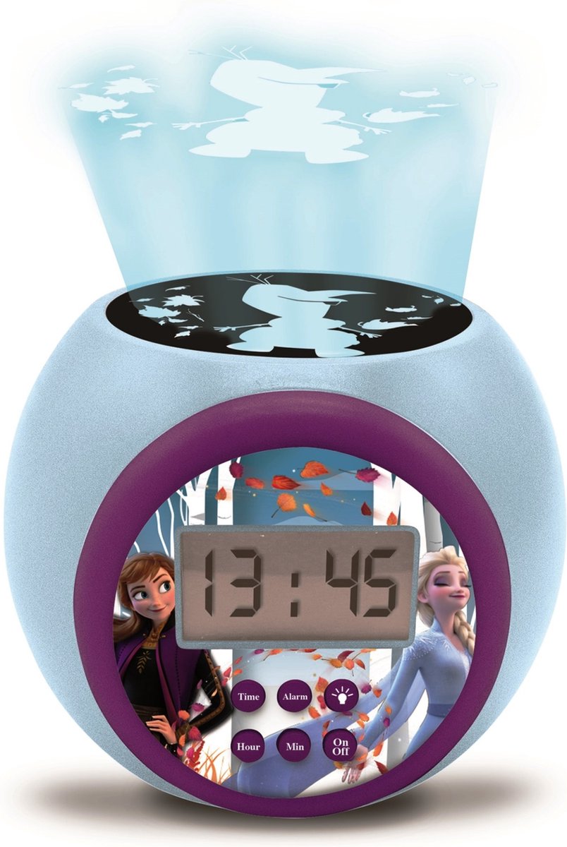Lexibook frozen projector wekker met timer
