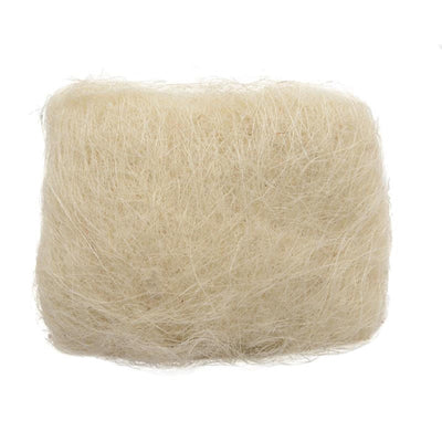 Decoris decoratie sisal l14-h18cm crème