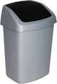Curver swing afvalbak - 25l - grijs