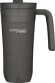 Thermos isoleerbeker - travel mug - 425 ml - zwart