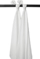 Meyco baby uni swaddle - 2-pack - hydrofiel - white - 120x120cm