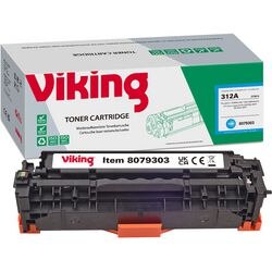 Tonercartridge viking hp cf381a nr. 312a cyaan