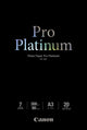 Canon pt-101 pro platinum fotopapier - a3 20 vellen