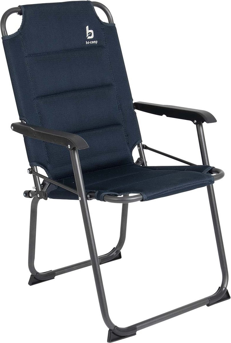 Bo-camp - stoel - copa rio - m - gepolsterd - blauw