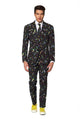 Opposuits disco dude - heren kostuum - disco pak - carnavalskleding - maat 50