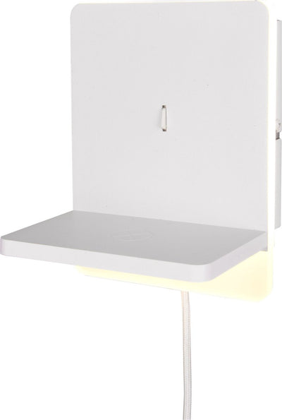 Trio fairfield - wandlamp - wit mat - incl. 1x smd 9 w -