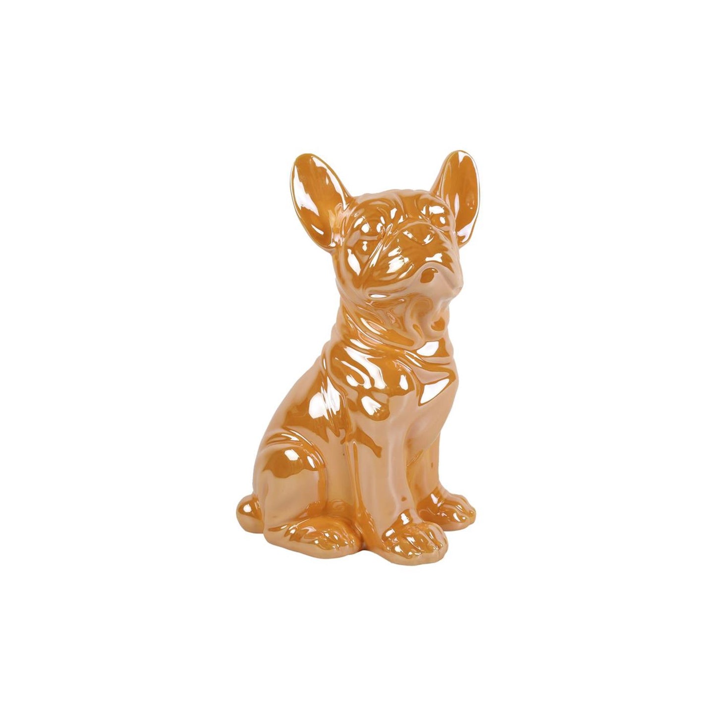 Countryfield boxer beeld oranje 17,5x12,2x28cm