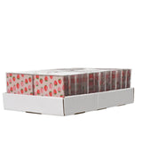 Decoris onderzetter aardbei van glas 8x8x0,3cm - afbeelding 2