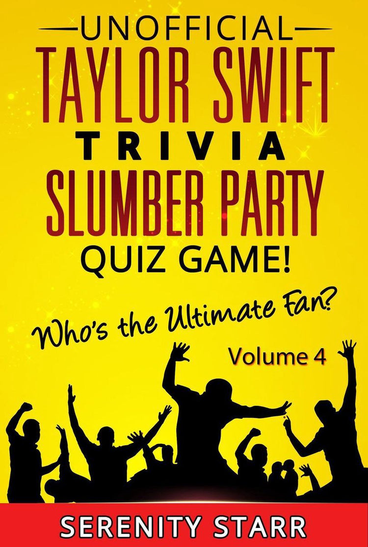 Ty unofficial taylor swift trivia slumber par quiz game volume 4