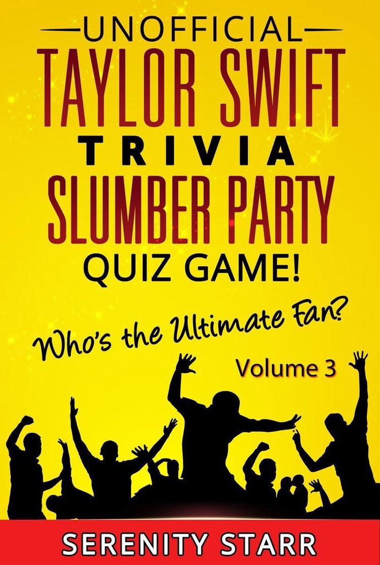 Ty unofficial taylor swift trivia slumber par quiz game volume 3