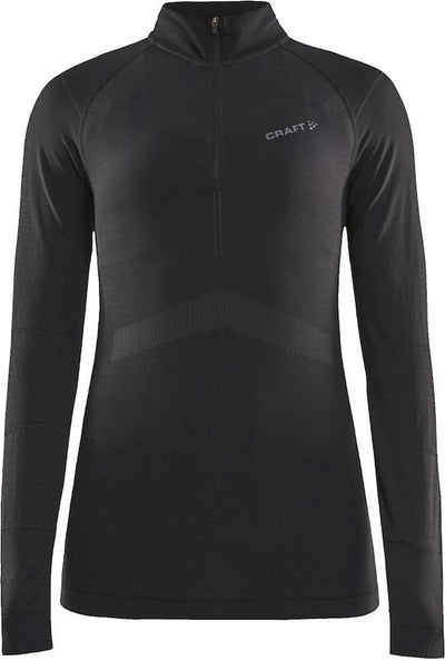 Craft active intensity zip thermoshirt dames - maat l