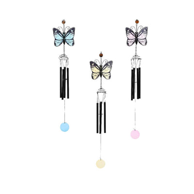 Decoris windgong vlinder h84cm