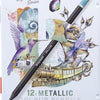 Bruynzeel expression kleurpotloden metallic tinten blik 12