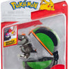 Jazwares pokémon clip 'n' go tyrunt dusk ball