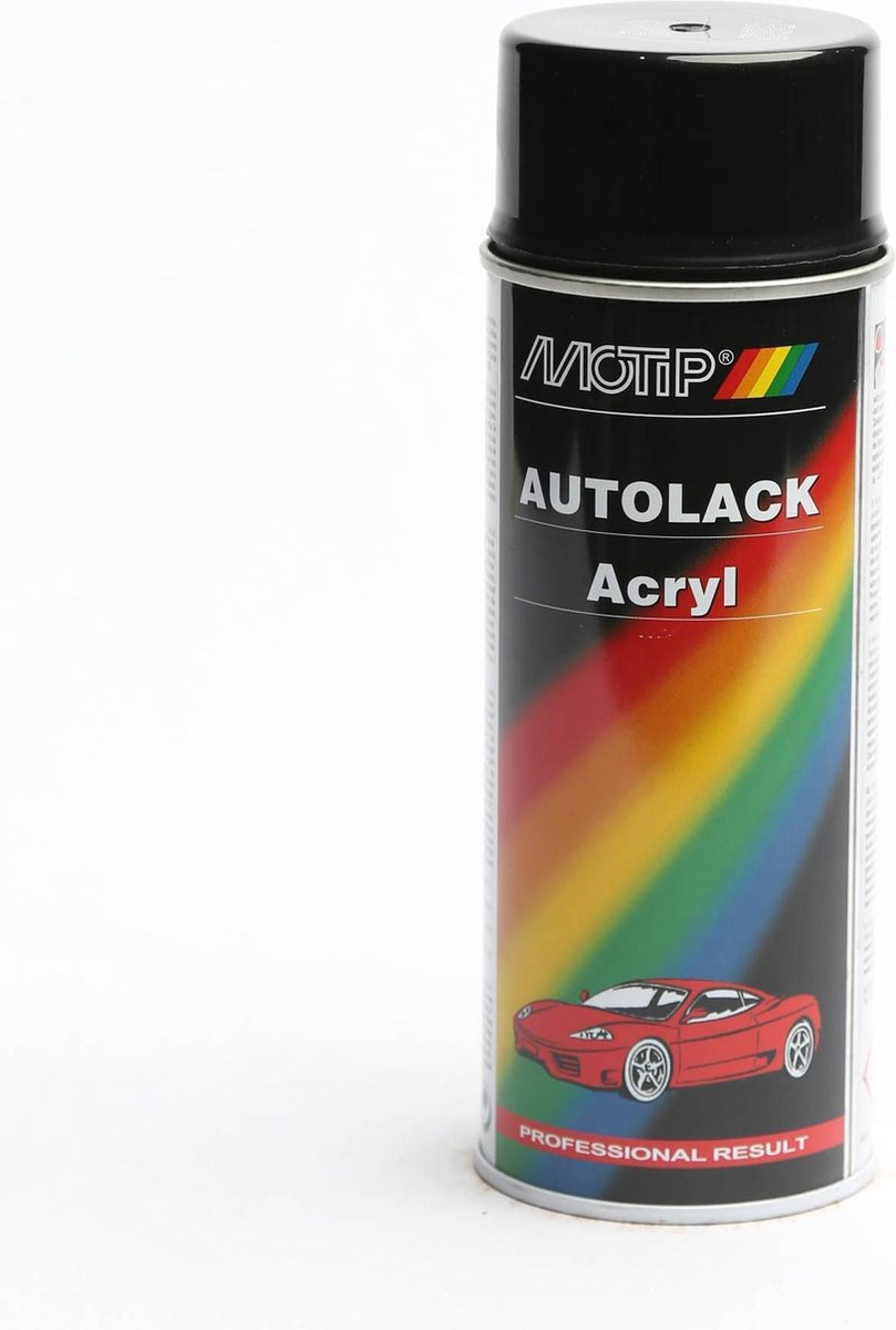 Motip 51010 - autolak spuitbus - zwart - 400ml