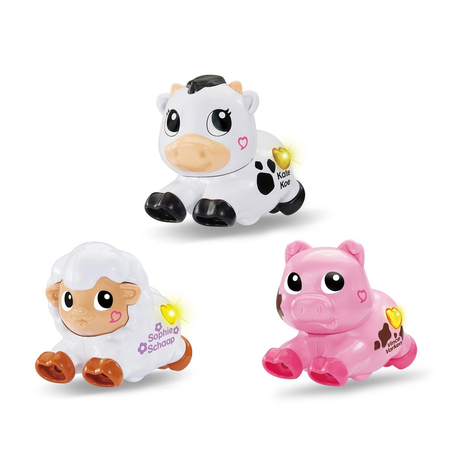 Vtech rol dol dieren trio verpakking sophie, vince kate