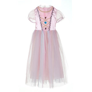 Prinsessenjurk roze 110-116