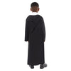 Child costume harry potter robe with 4 velcro hous