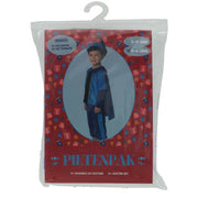 Pietenpak blauw cape 110-116 cm | 2 stuks - afbeelding 1