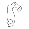 Union derailleurpad GH-126 met schroefset M4x0.7