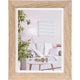 Henzo fotolijst modern 15x20cm midden bruin
