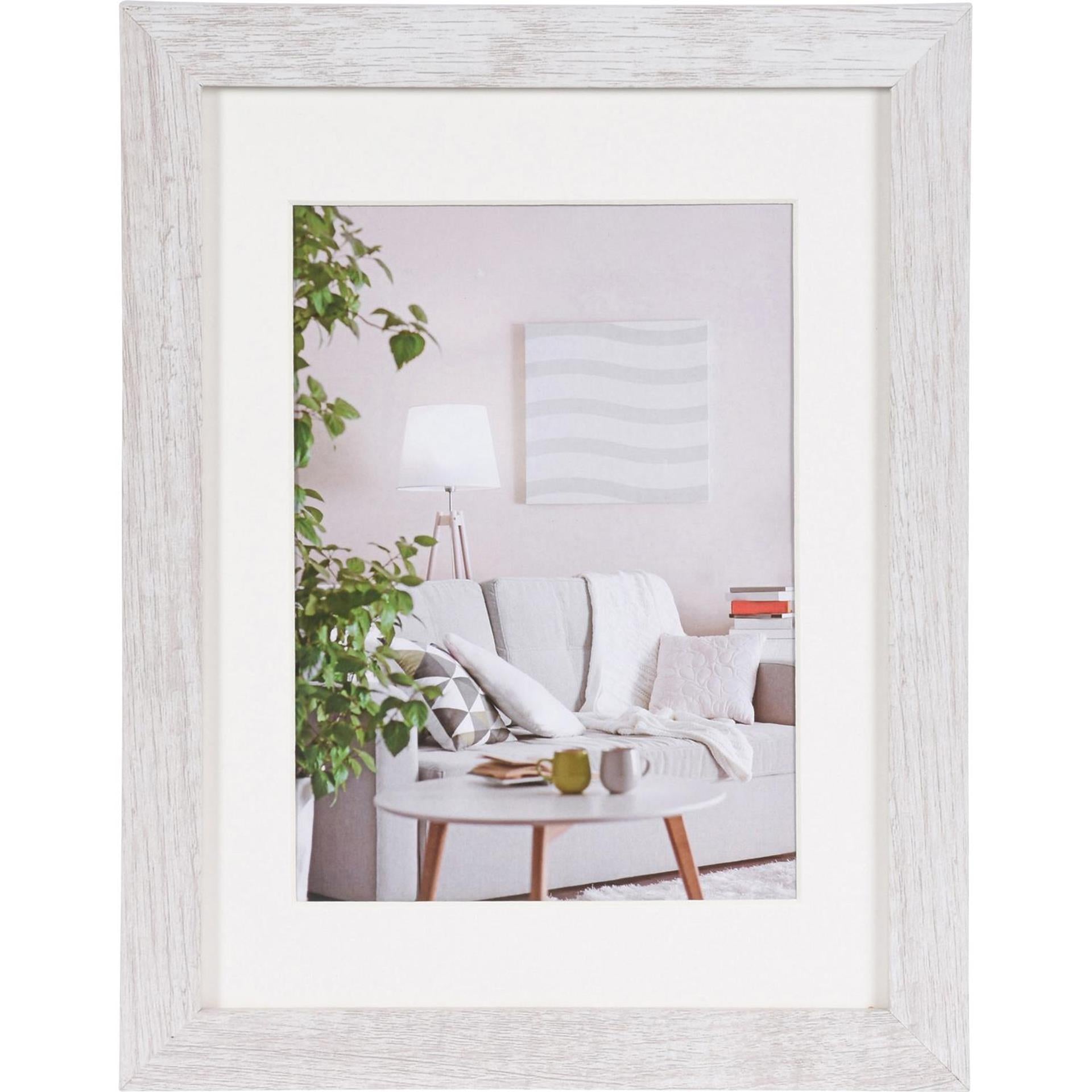 Henzo fotolijst modern 18x24cm wit