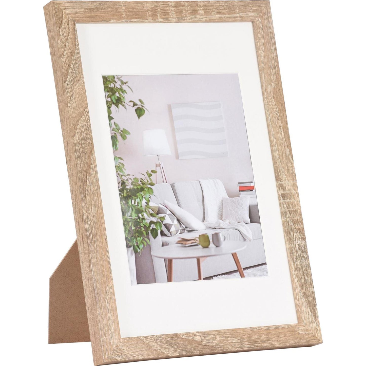 Henzo fotolijst modern 20x30cm midden bruin