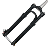Suntour Voorvork 27.5 Mobie25 AIR LOR 1.5 > 1-1 8 vorkbuis PM remnokken 75 mm veerweg - afbeelding 3