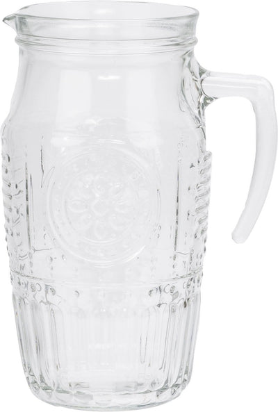 Bormioli rocco waterkan - glas - transparant - 1,8 liter - schenkkan