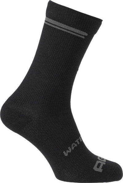 Agu waterproof fietssokken essential - zwart - m