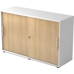 Bach kast hammerer 2fh eiken, wit