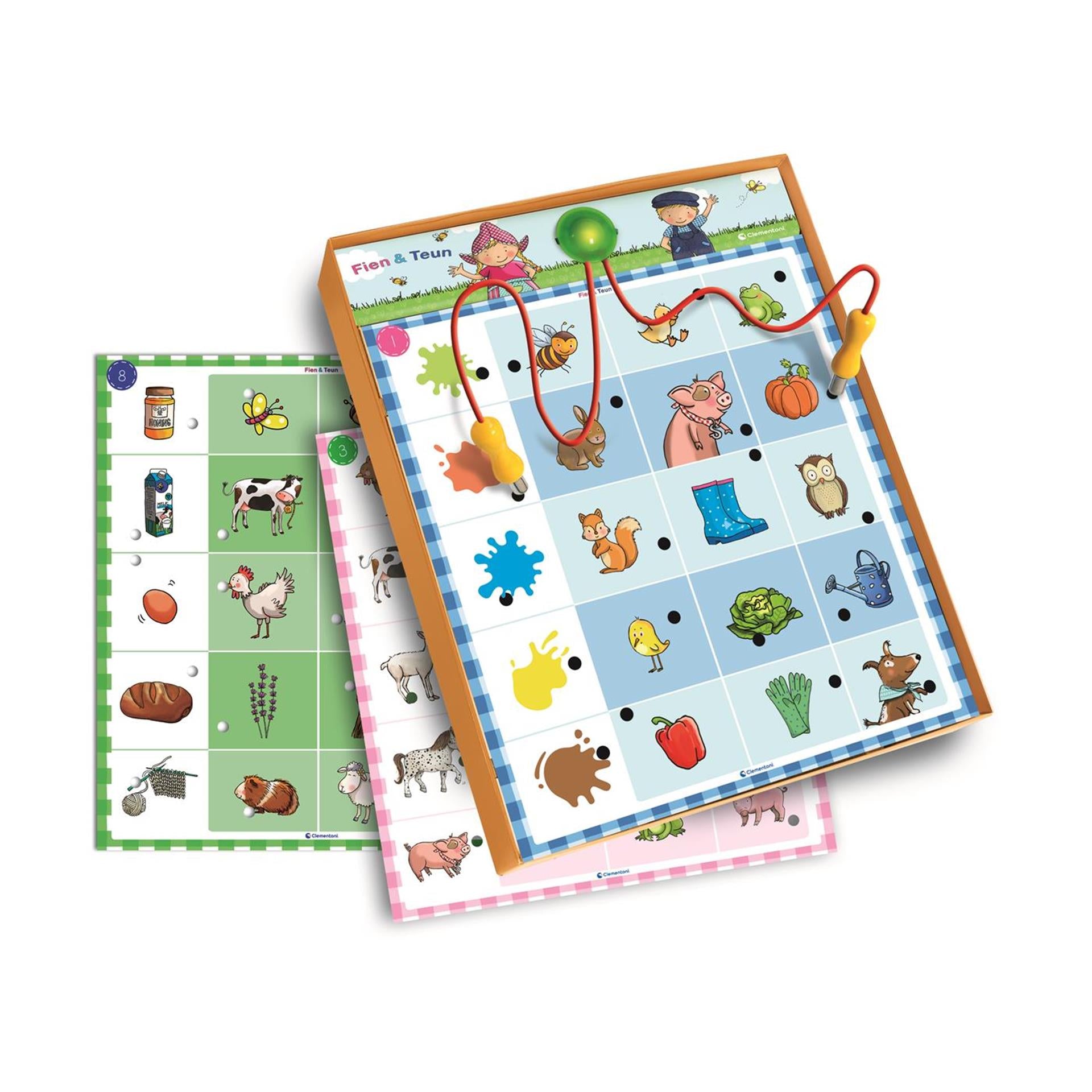 Clementoni interactive quiz fien teun 3-5 jaar