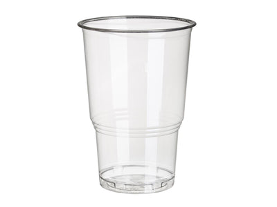 Papstar 25 drinkbekers pla pure 250ml glashelder