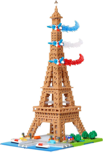 Bandai nanoblock bouwset oevers van de seine deluxe - 2500st.