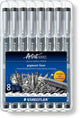 Staedtler - artist series - pigment liner - box 8 st