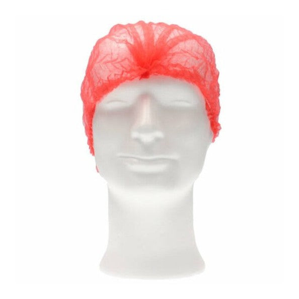 Cmt haarnet wokkel rood 53cm m (100 stuks)