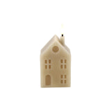 Countryfield lyon led kaars huis s beige 5x6x14cm - afbeelding 1