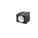 Countryfield lyon led kaars huis s beige 5x6x14cm - afbeelding 2