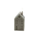 Countryfield lyon led kaars huis m grijs 6,5x7,5x16cm